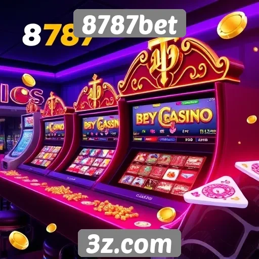 8787bet oferece ampla variedade de jogos de cassino