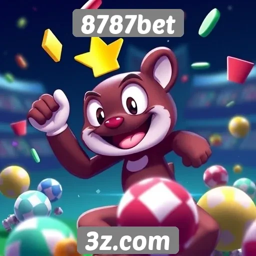 Análise da oferta de jogos no site 8787bet